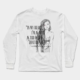 As wild as the ocean Long Sleeve T-Shirt